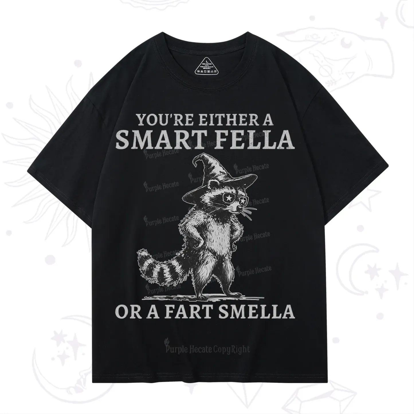 Purplehecate You're Either A Smart Fella or a Smart Fella T-Shirt