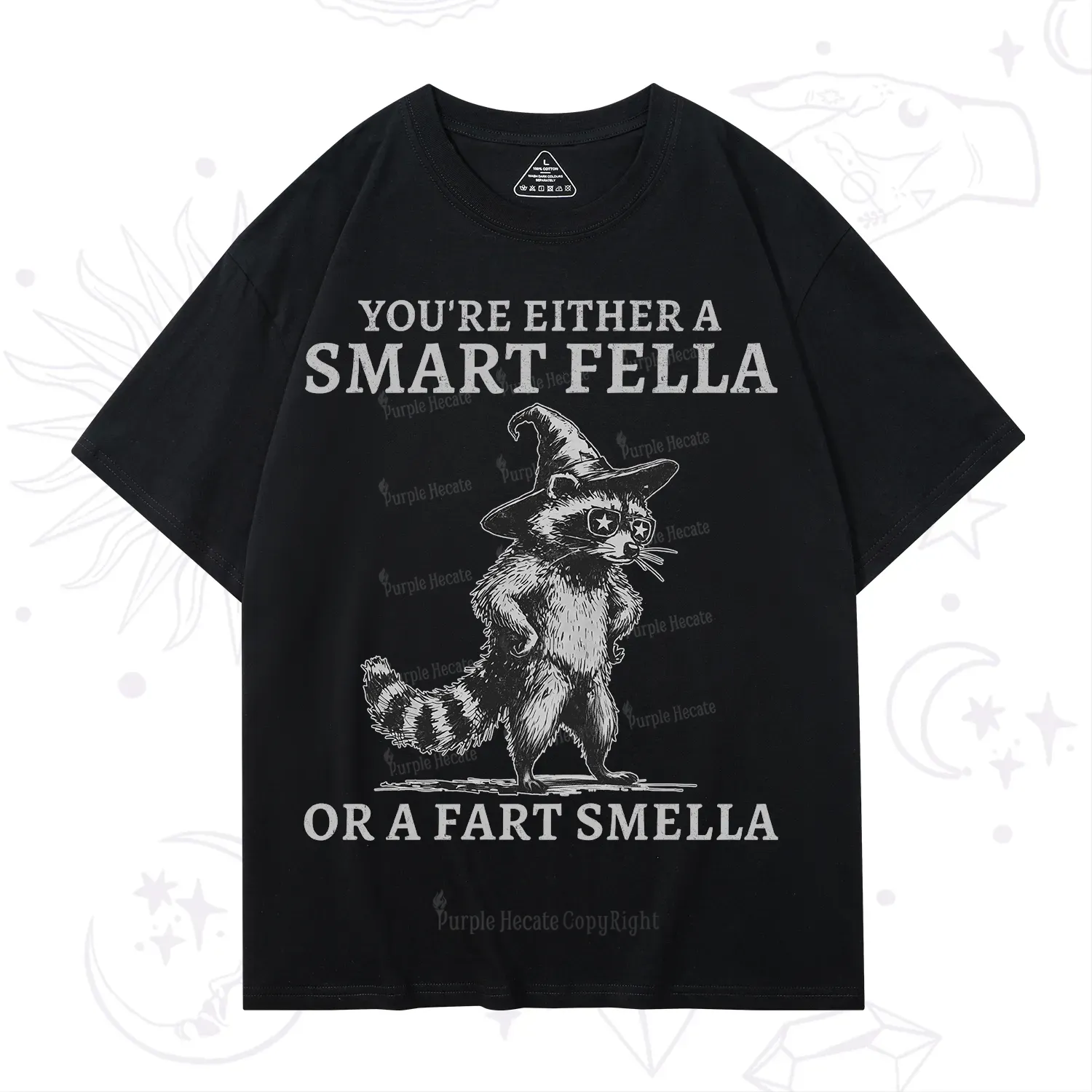 Purplehecate You're Either A Smart Fella or a Smart Fella T-Shirt