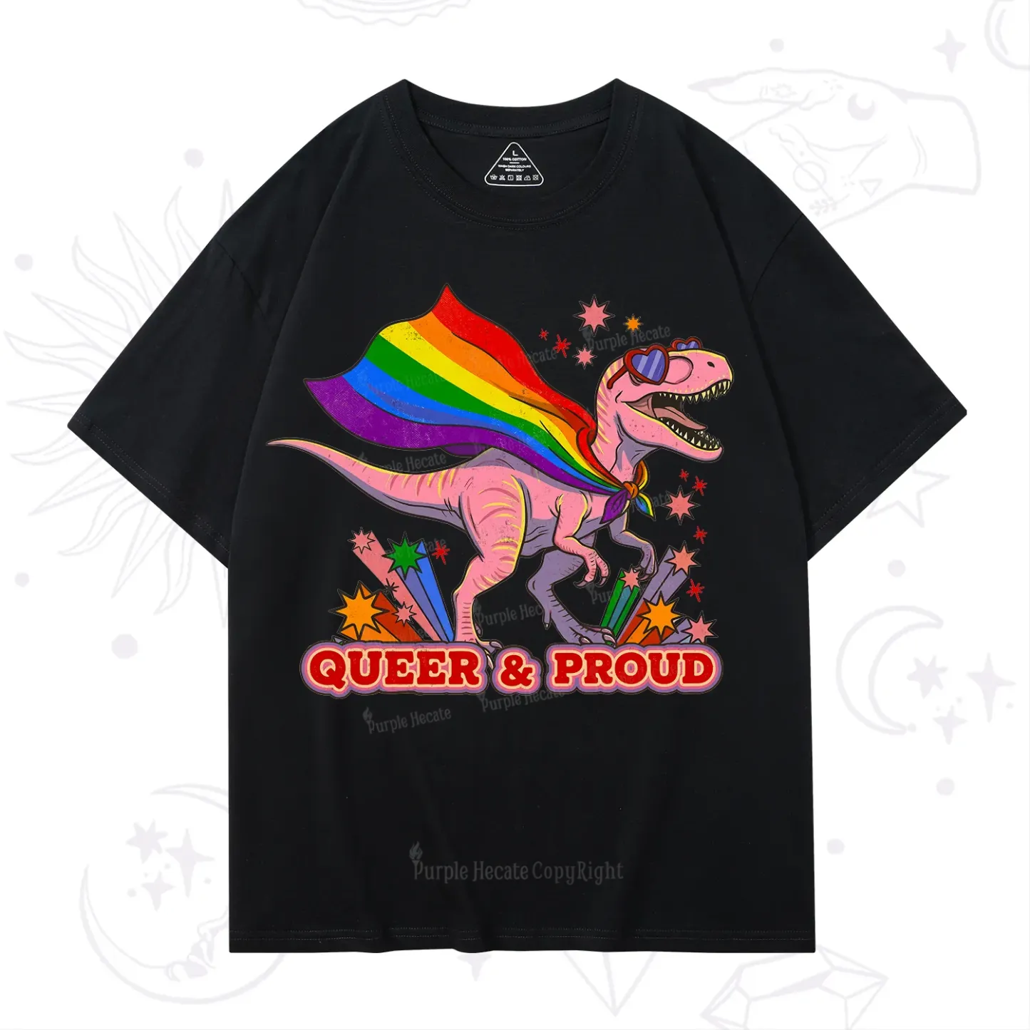 Purplehecate Queer and Proud T-Shirt