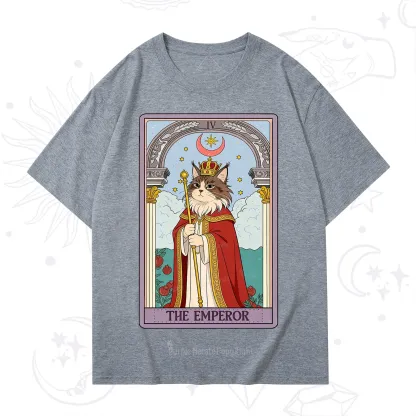 Purplehecate The Emperor Cat Tarot T-Shirt
