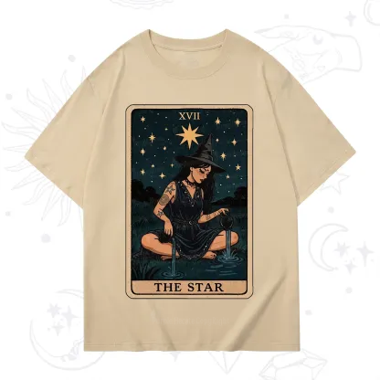 Purplehecate The Star Witch Tarot T-Shirt