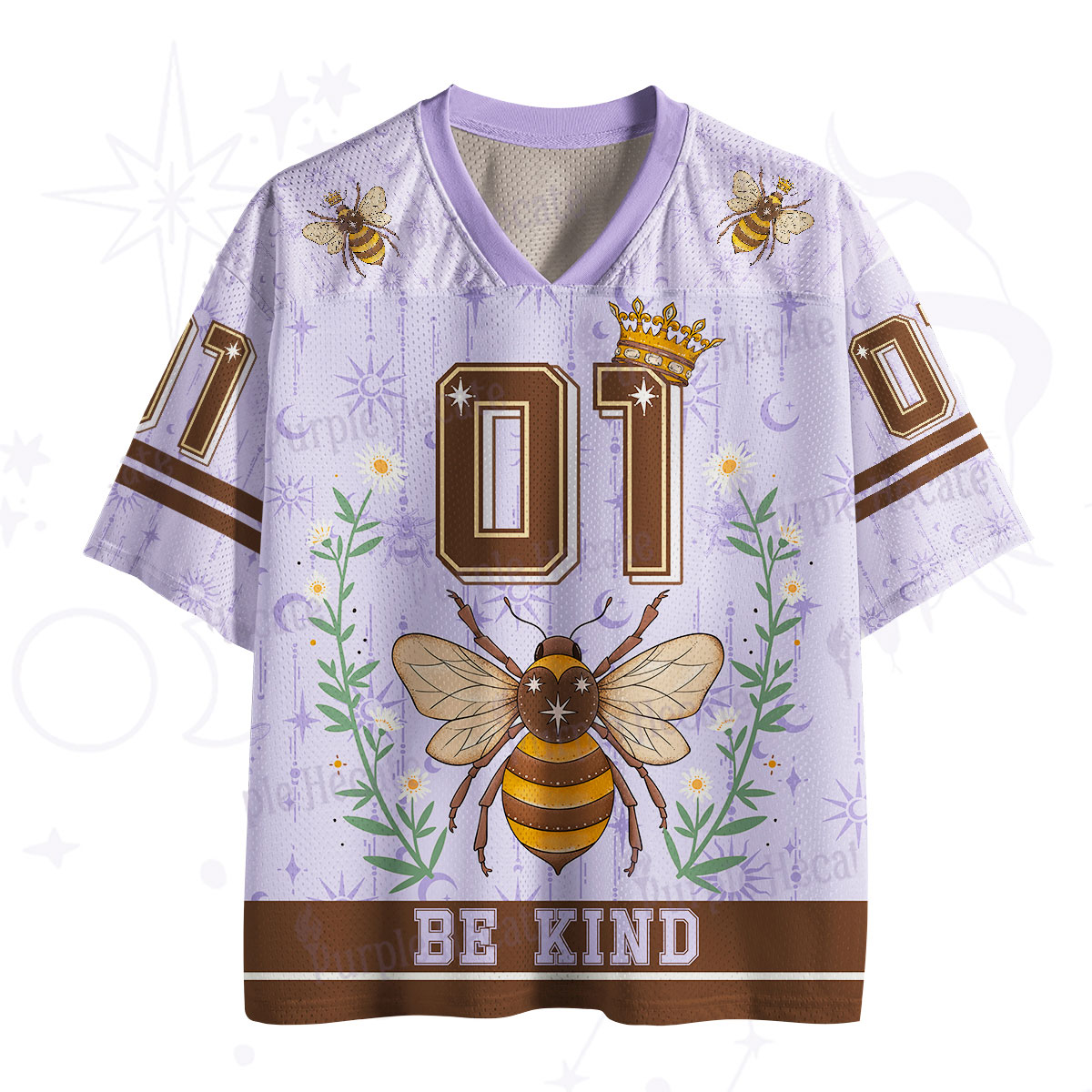 Purplehecate Bee Kingdom Be Kind Mesh Jersey