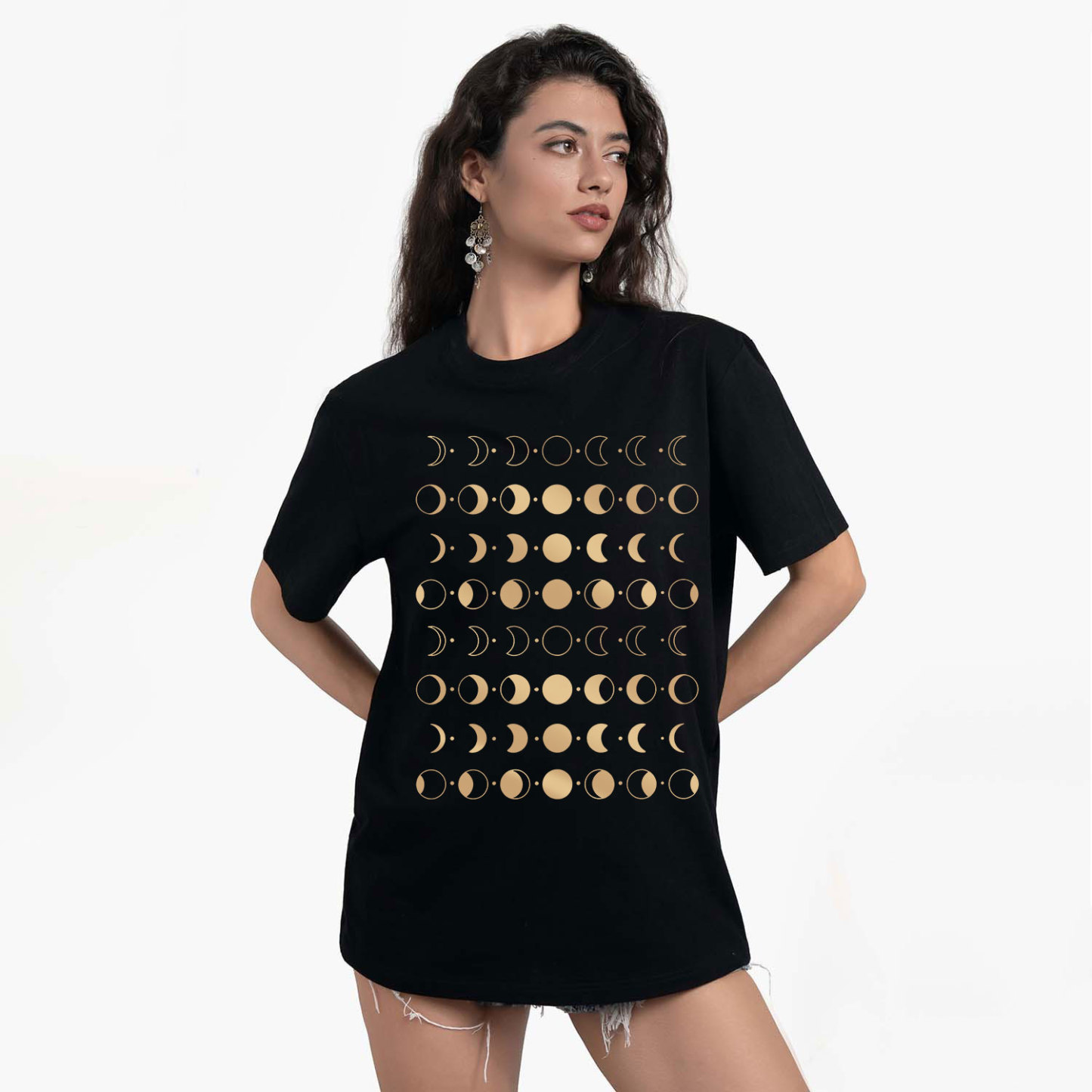 Purplehecate Phases Of Moon T-Shirt