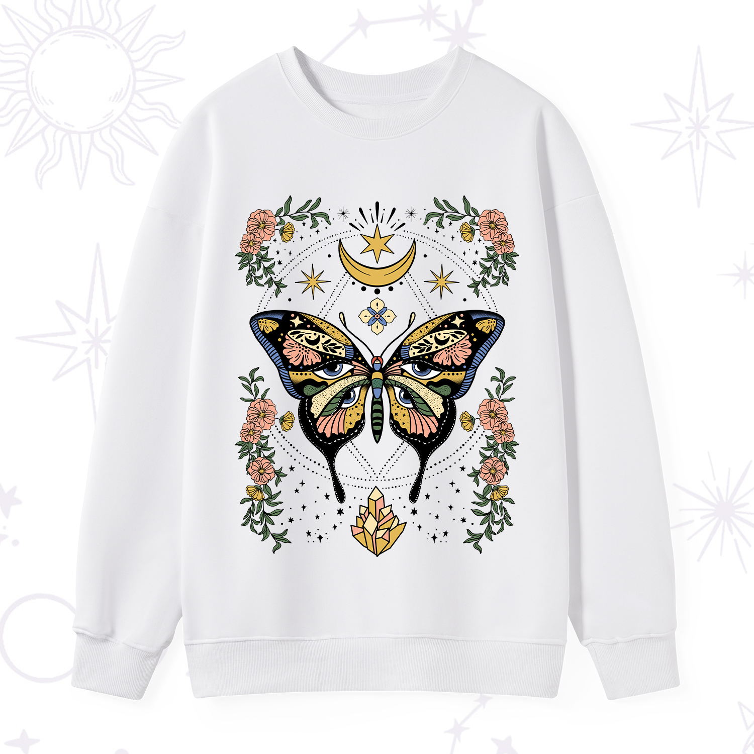 Purplehecate I Am Opening Sweatshirt