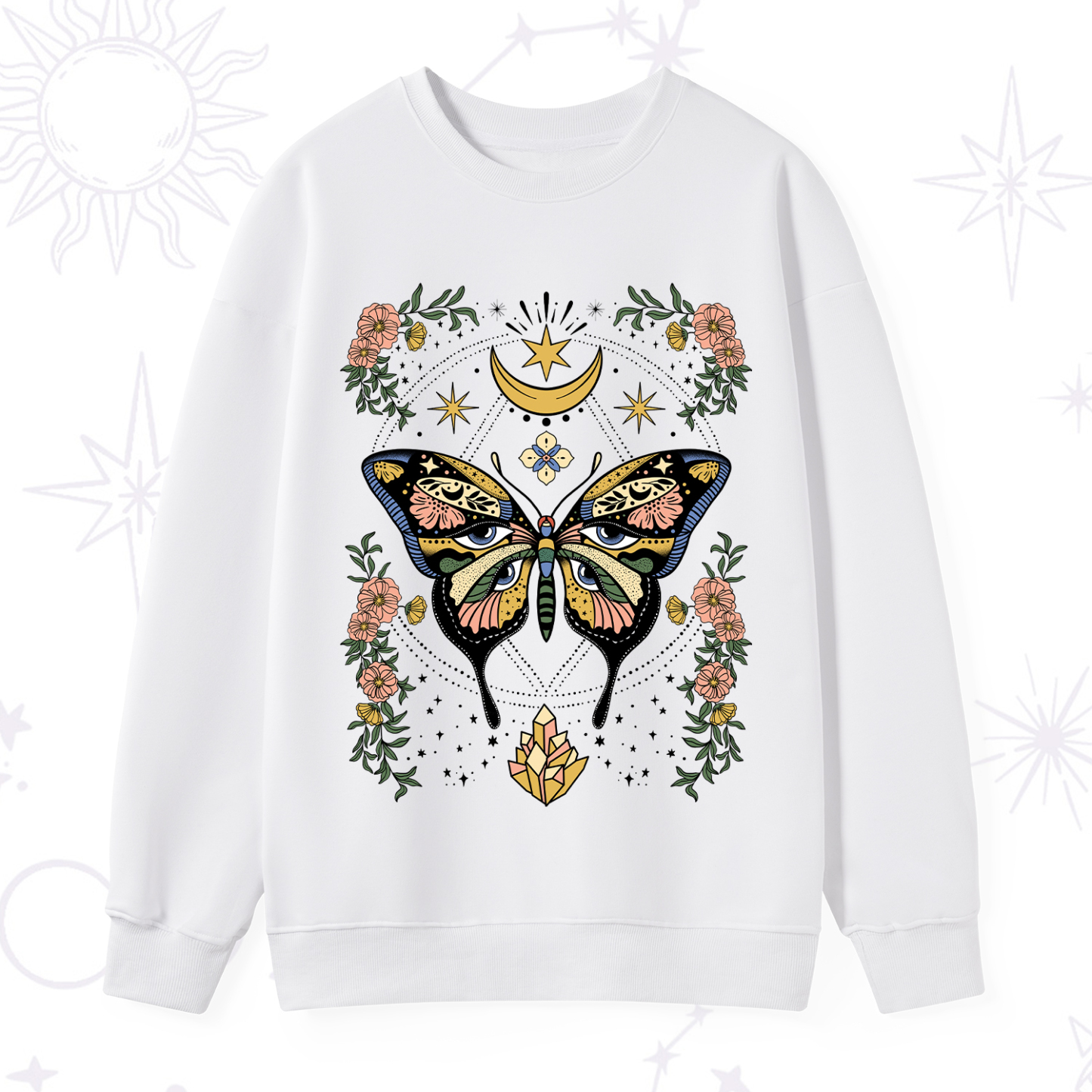 Purplehecate I Am Opening Sweatshirt