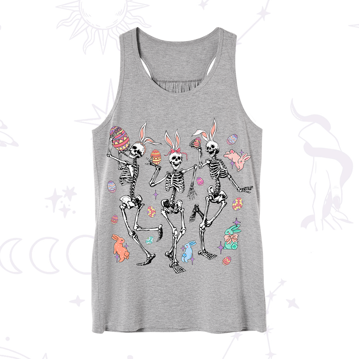 Purplehecate Easter Bunny Skeleton Tank