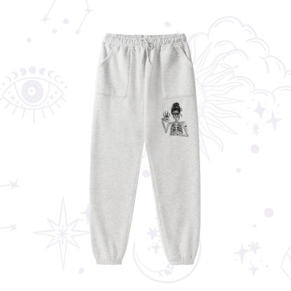 Purplehecate Everything Is Fine Fleece Hoodie Suit