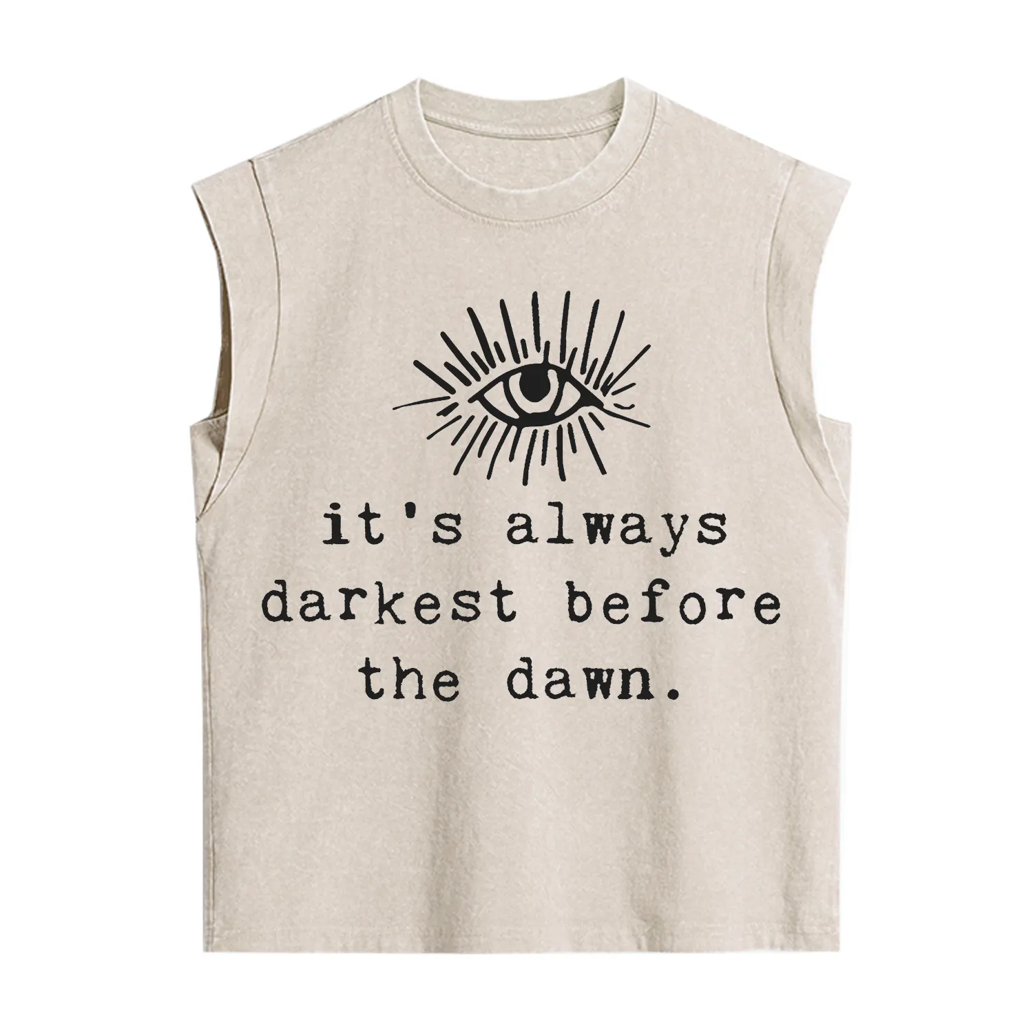 Purplehecate It's Always Darkest Before Dawn Vintage Washed Tank