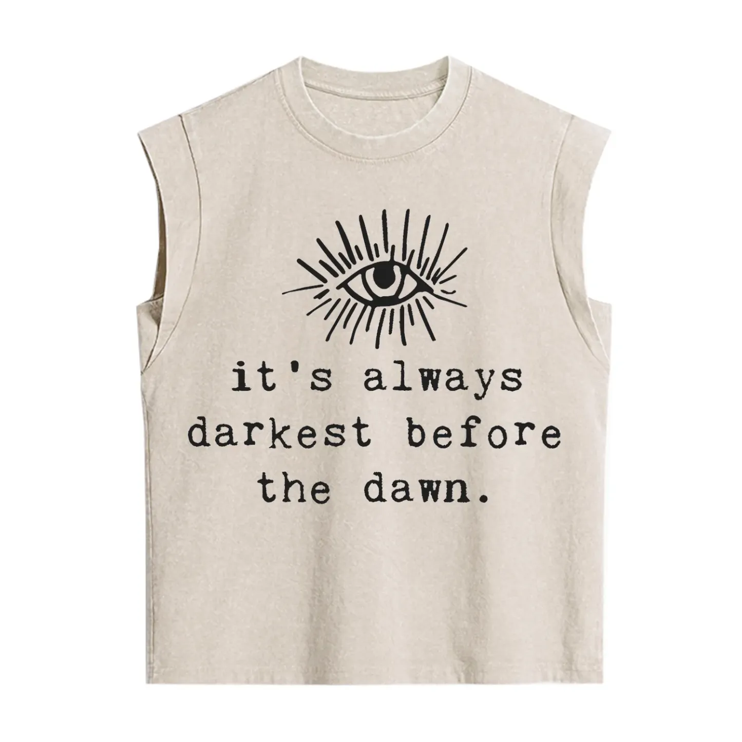 Purplehecate It's Always Darkest Before Dawn Vintage Washed Tank