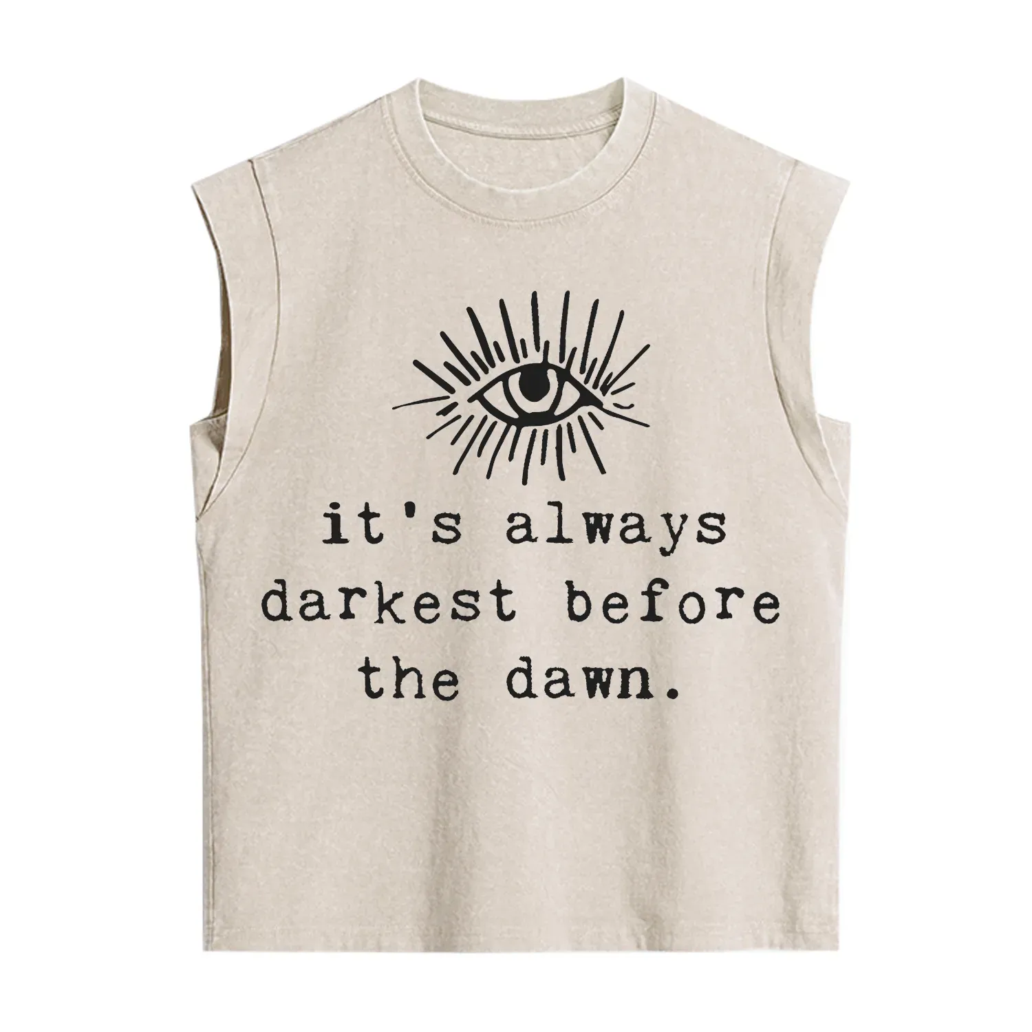 Purplehecate It's Always Darkest Before Dawn Vintage Washed Tank