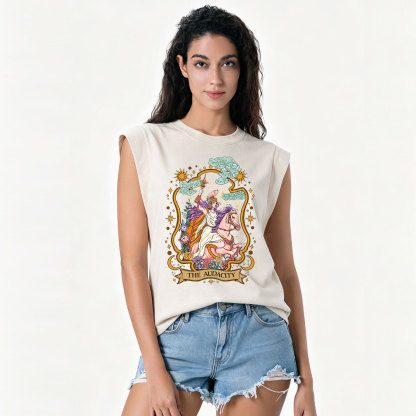 Purplehecate The Audacity Goddess Vintage Washed Tank