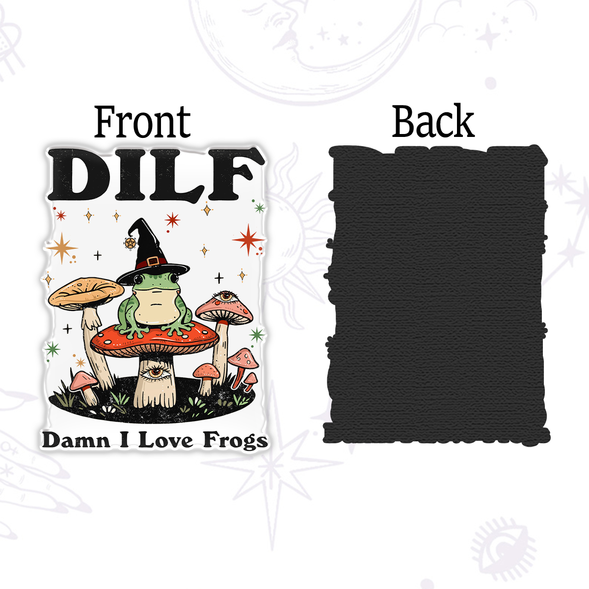 Purplehecate Dilf Damn I Love Frogs Magnet