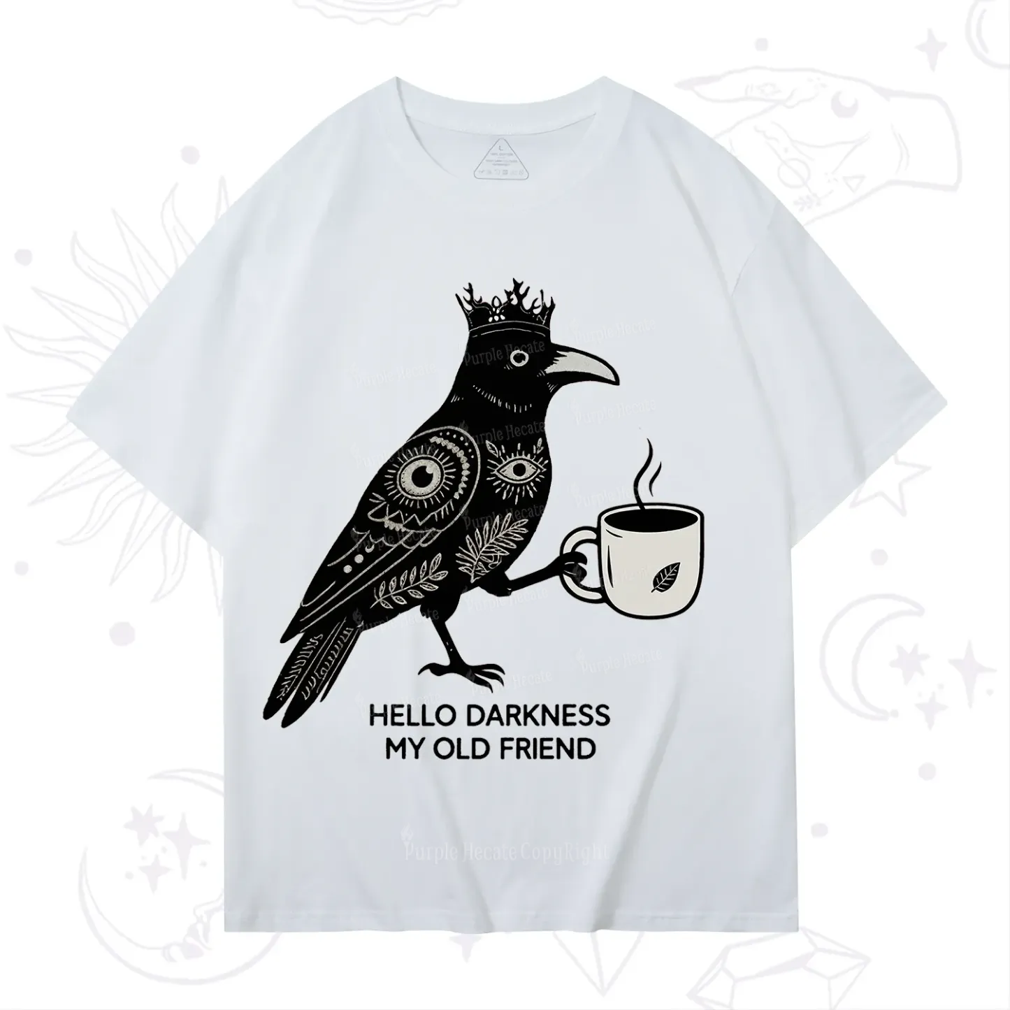Purplehecate Hello Darkness My Old Friend T-Shirt