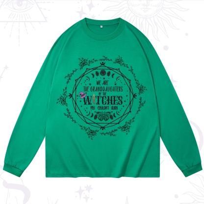 Purplehecate We Are the Granddaughters of the Witches You Could Not Burn Long Sleeve T-Shirt