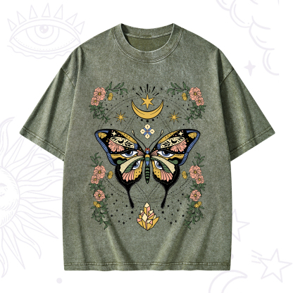 Purplehecate I Am Opening Washed T-Shirt
