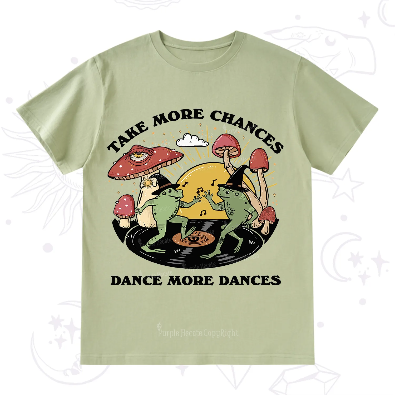 Purplehecate Dancing Frogs T-Shirt