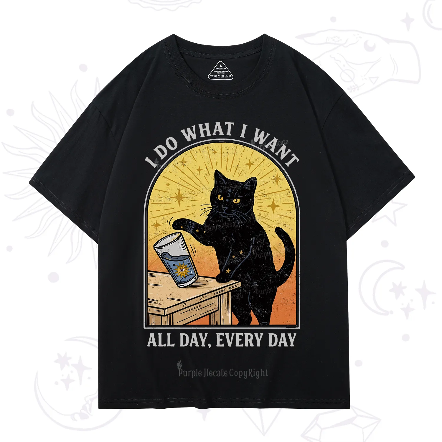 Purplehecate I Do What I What T-Shirt