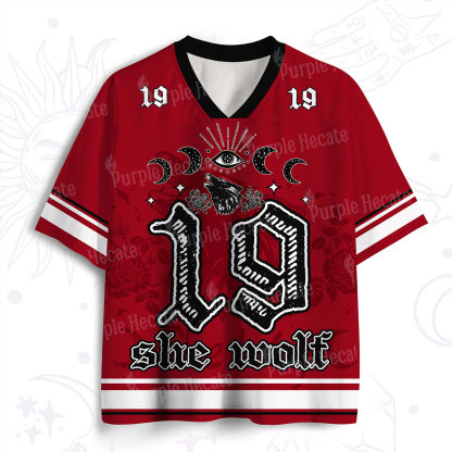 Purplehecate She Wolf Mesh Jersey