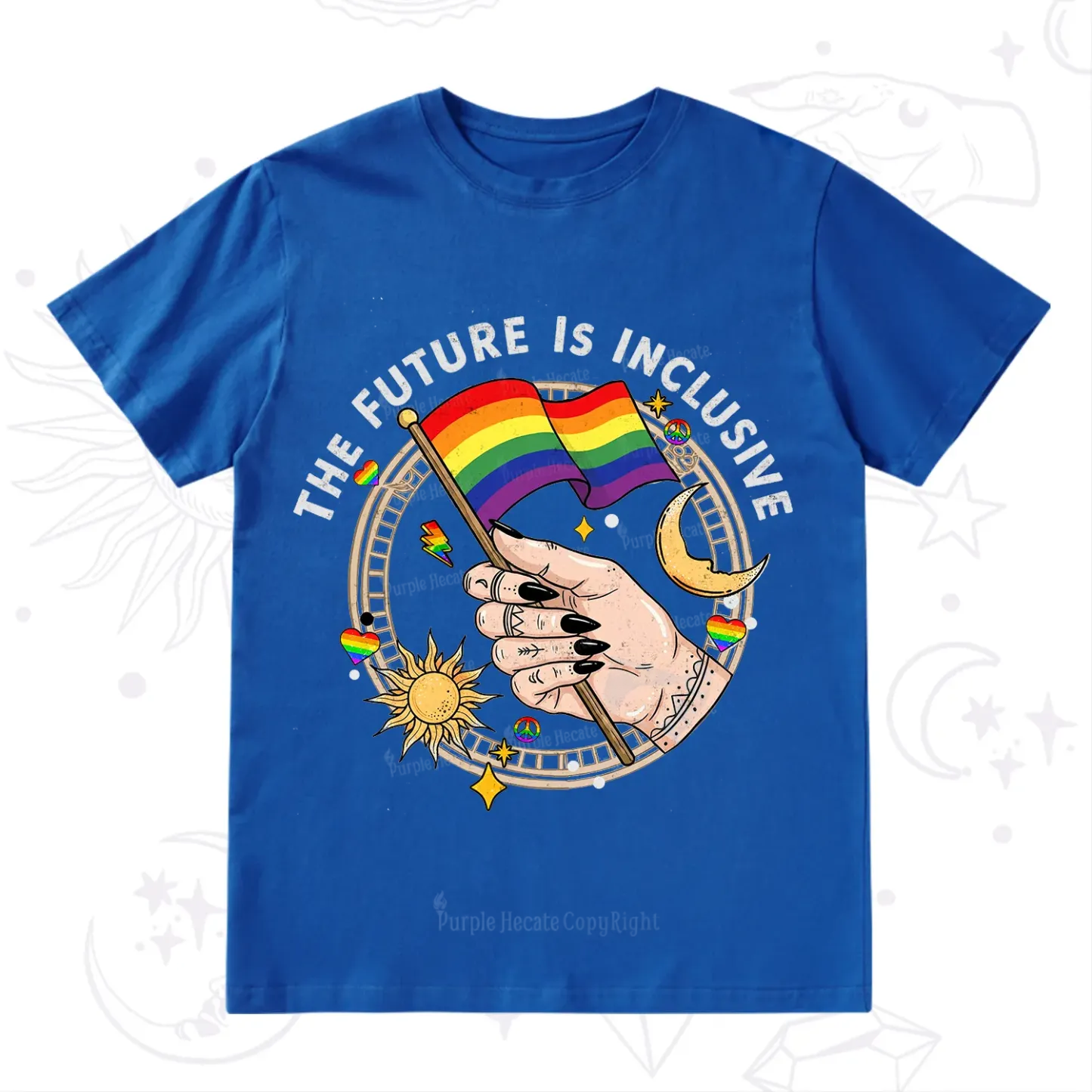 Purplehecate The Future Is Inclusive T-Shirt