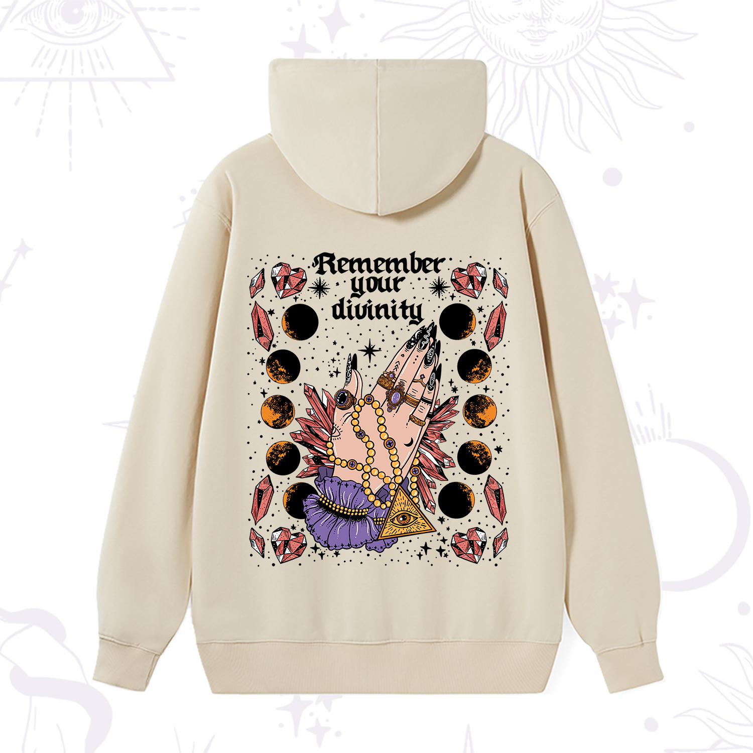 Purplehecate Remember Your Divinity Hoodie