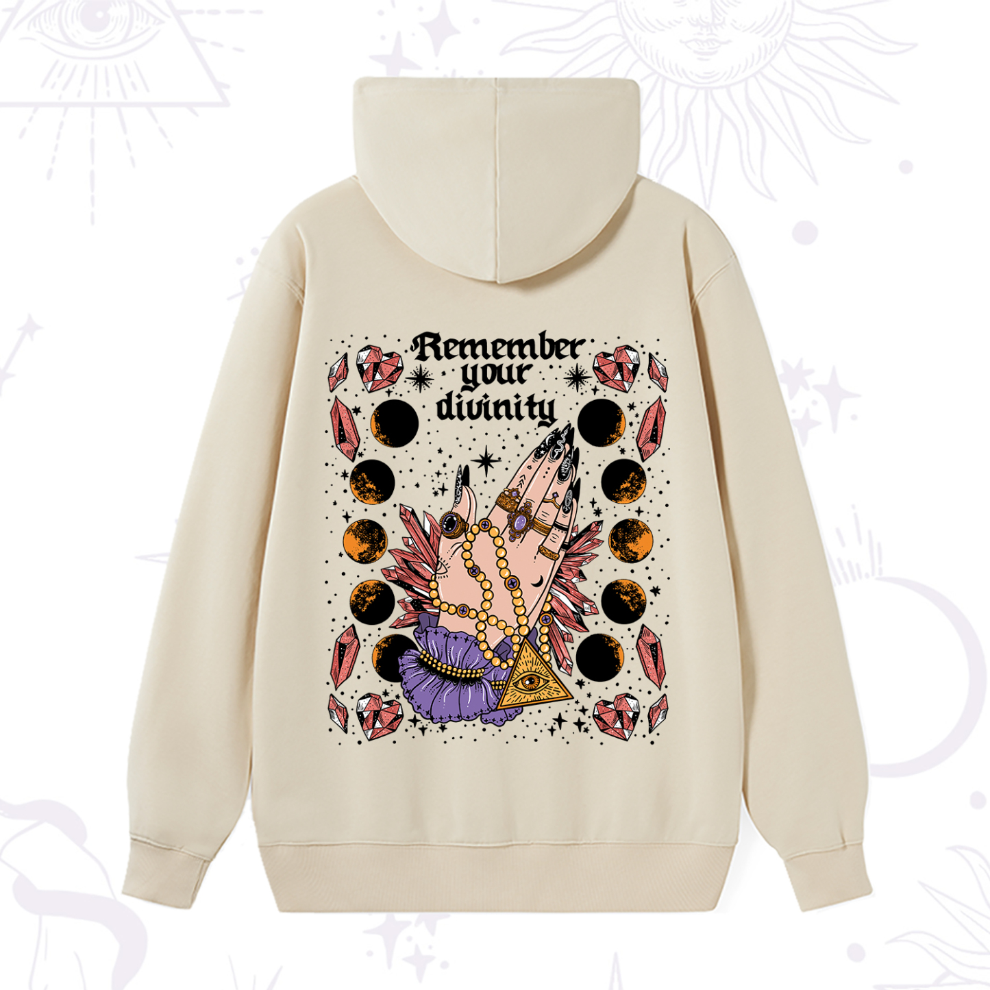Purplehecate Remember Your Divinity Hoodie
