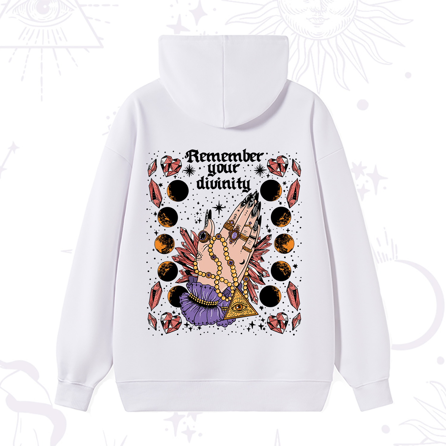 Purplehecate Remember Your Divinity Hoodie