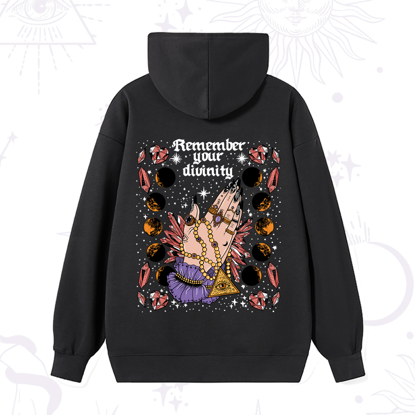 Magic Purplehecate Remember Your Divinity Hoodie