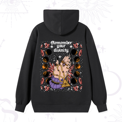 Purplehecate Remember Your Divinity Hoodie