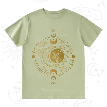 Purplehecate Mystic Moon And Sun T-Shirt