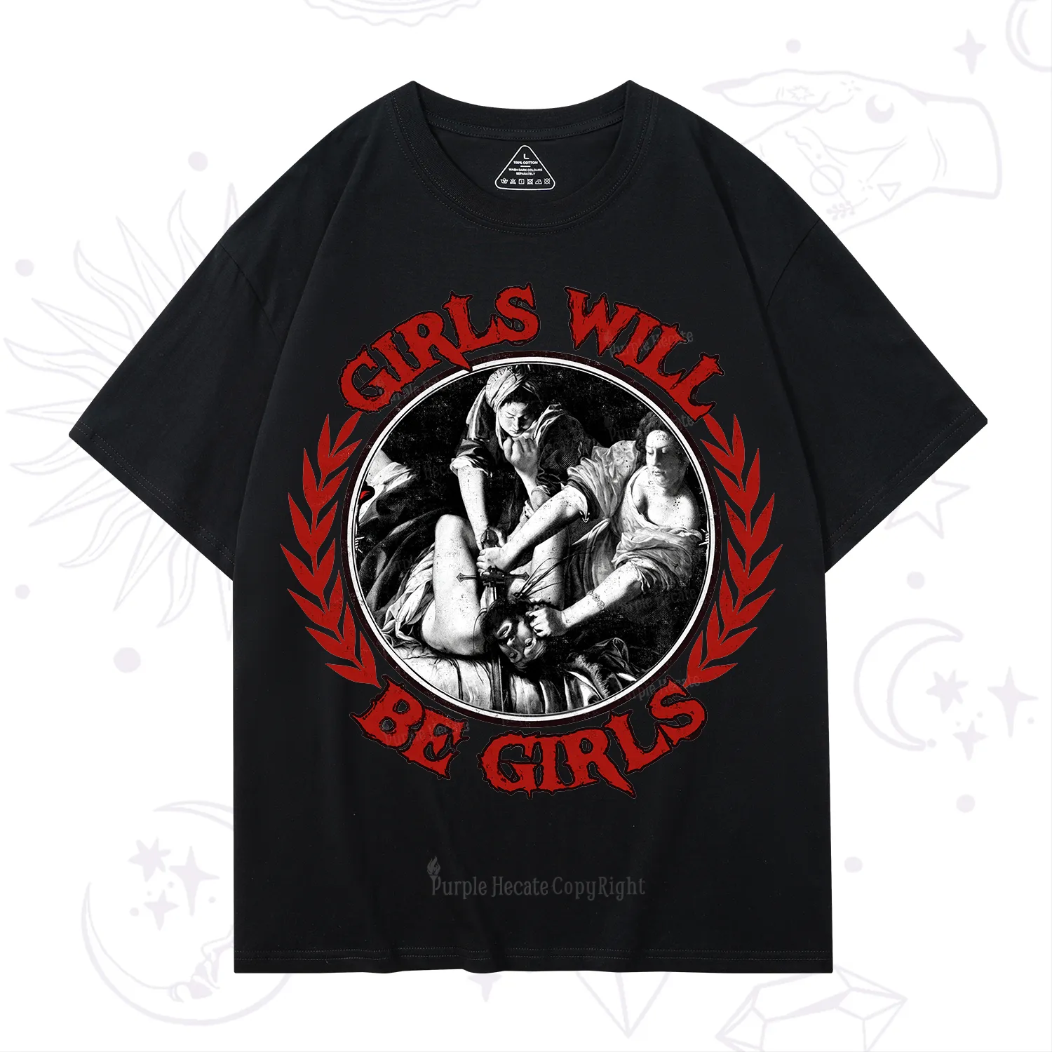 Purplehecate Girls Will Be Girls Witch T-Shirt