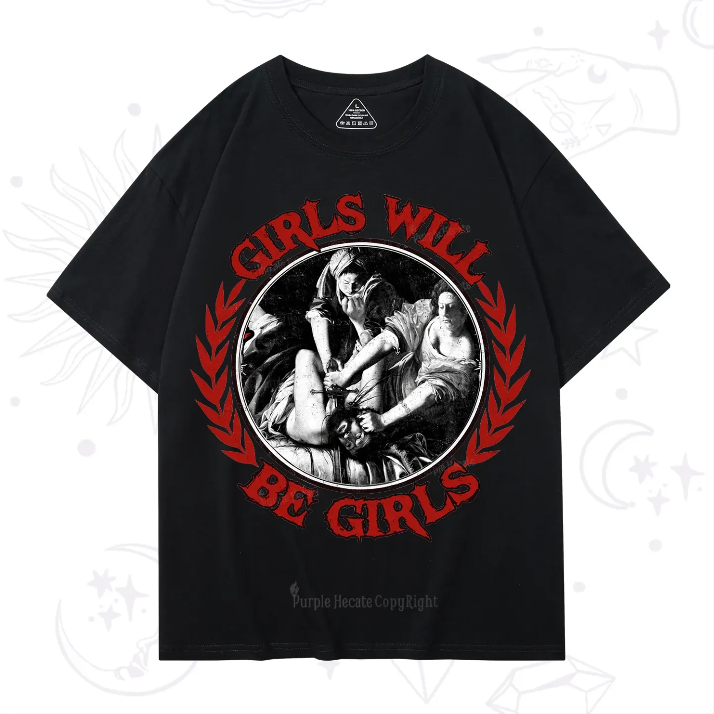 Purplehecate Girls Will Be Girls Witch T-Shirt