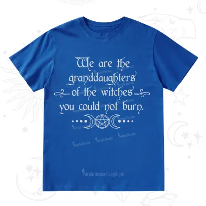 Purplehecate They Didn't Burn Witches They Burned Women T-Shirt