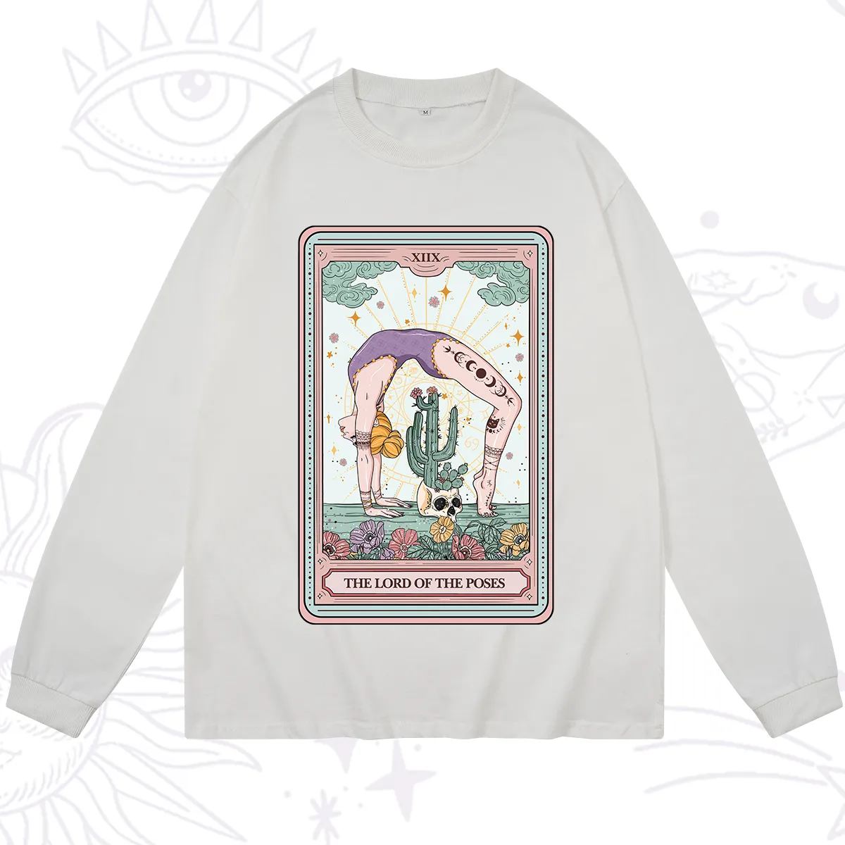 Purplehecate The Lord Of The Poses Tarot Long Sleeve T-Shirt