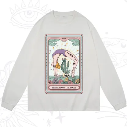 Purplehecate The Lord Of The Poses Tarot Long Sleeve T-Shirt