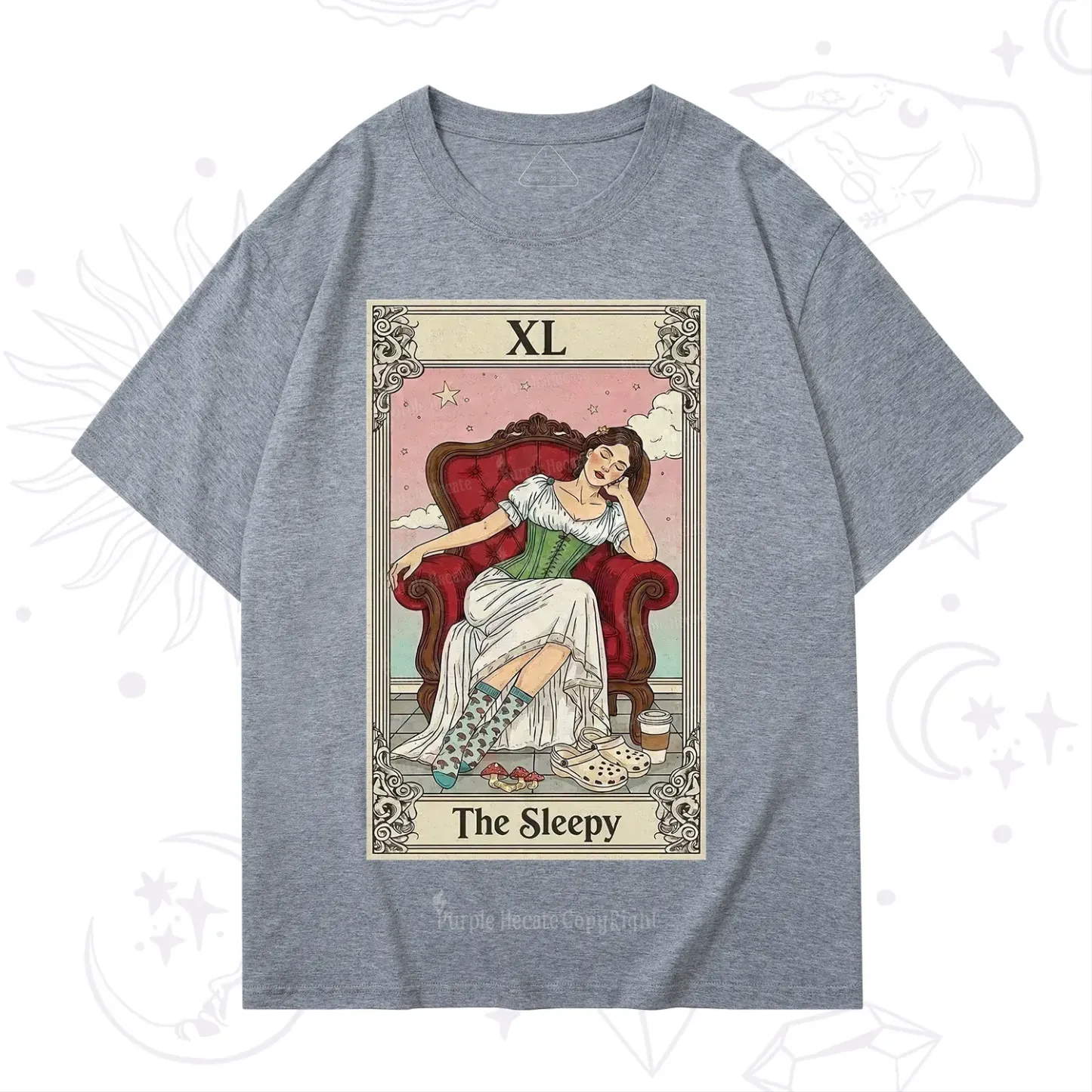 Purplehecate The Sleepy Tarot T-Shirt