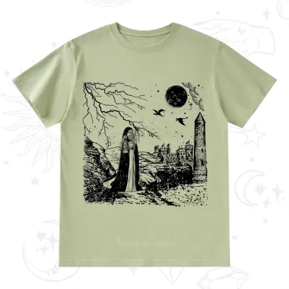 Purplehecate Black Moon Witch Spell Casting T-Shirt