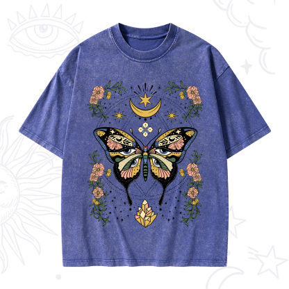 Purplehecate I Am Opening Washed T-Shirt