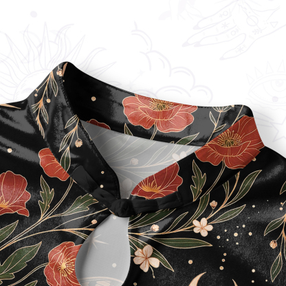 Purplehecate Death Moth Rebirth Velvet Bodycon Dress
