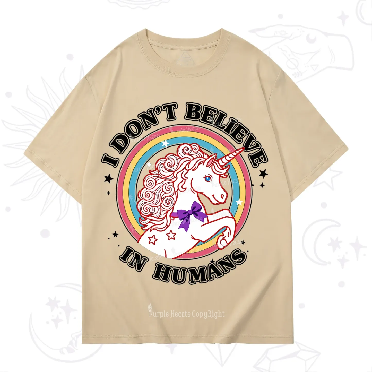 Purplehecate I Don't Believe In Humans T-Shirt