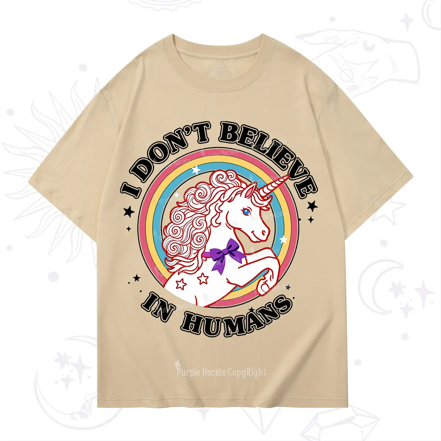 Purplehecate I Don't Believe In Humans T-Shirt