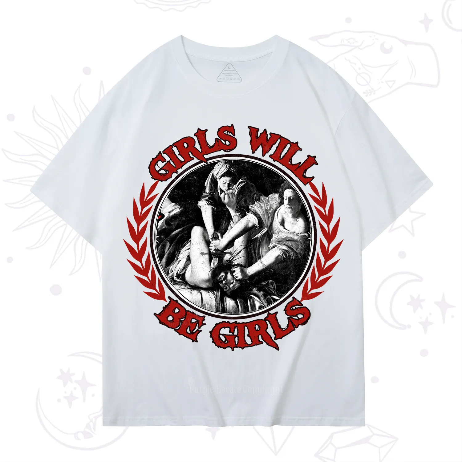 Purplehecate Girls Will Be Girls Witch T-Shirt