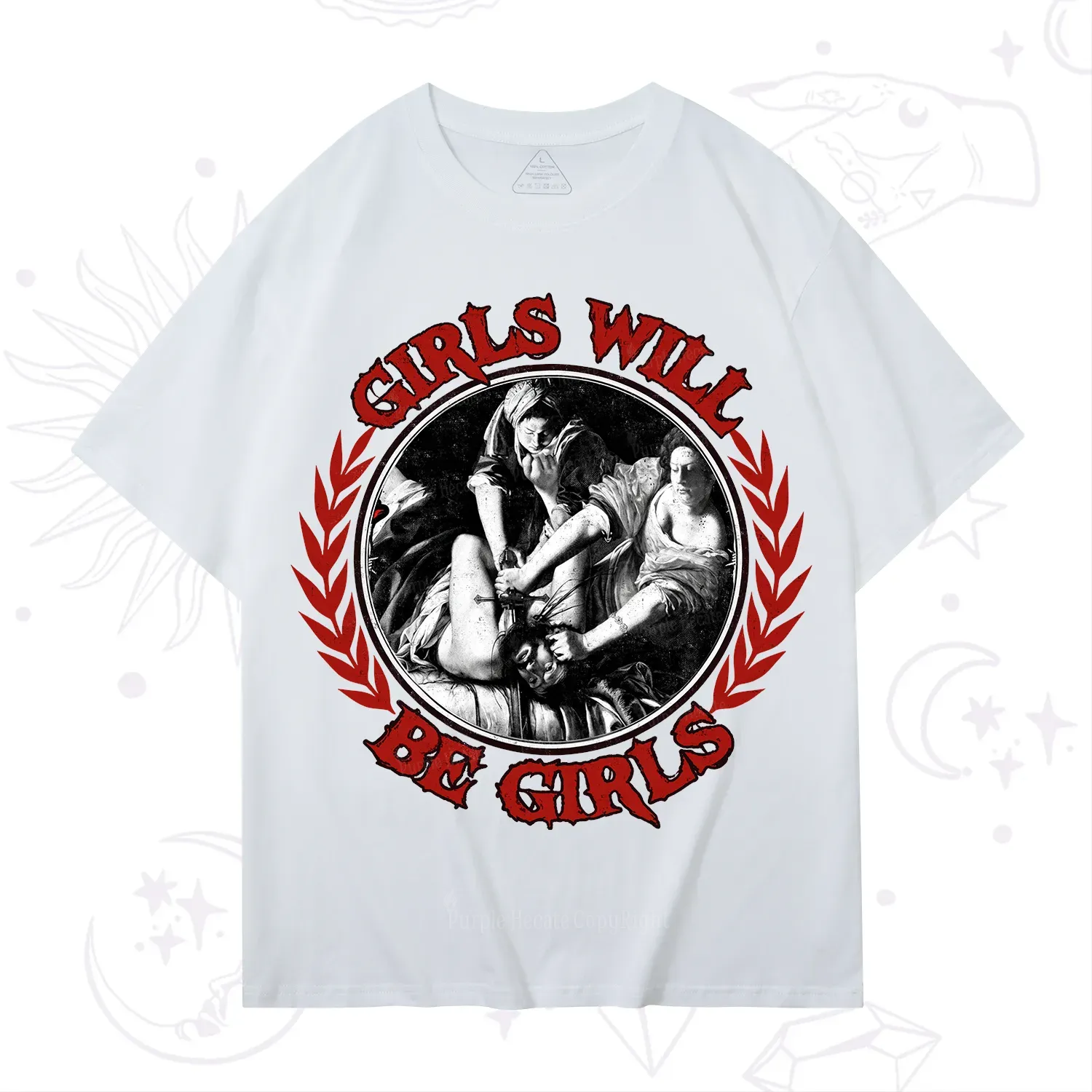 Purplehecate Girls Will Be Girls Witch T-Shirt