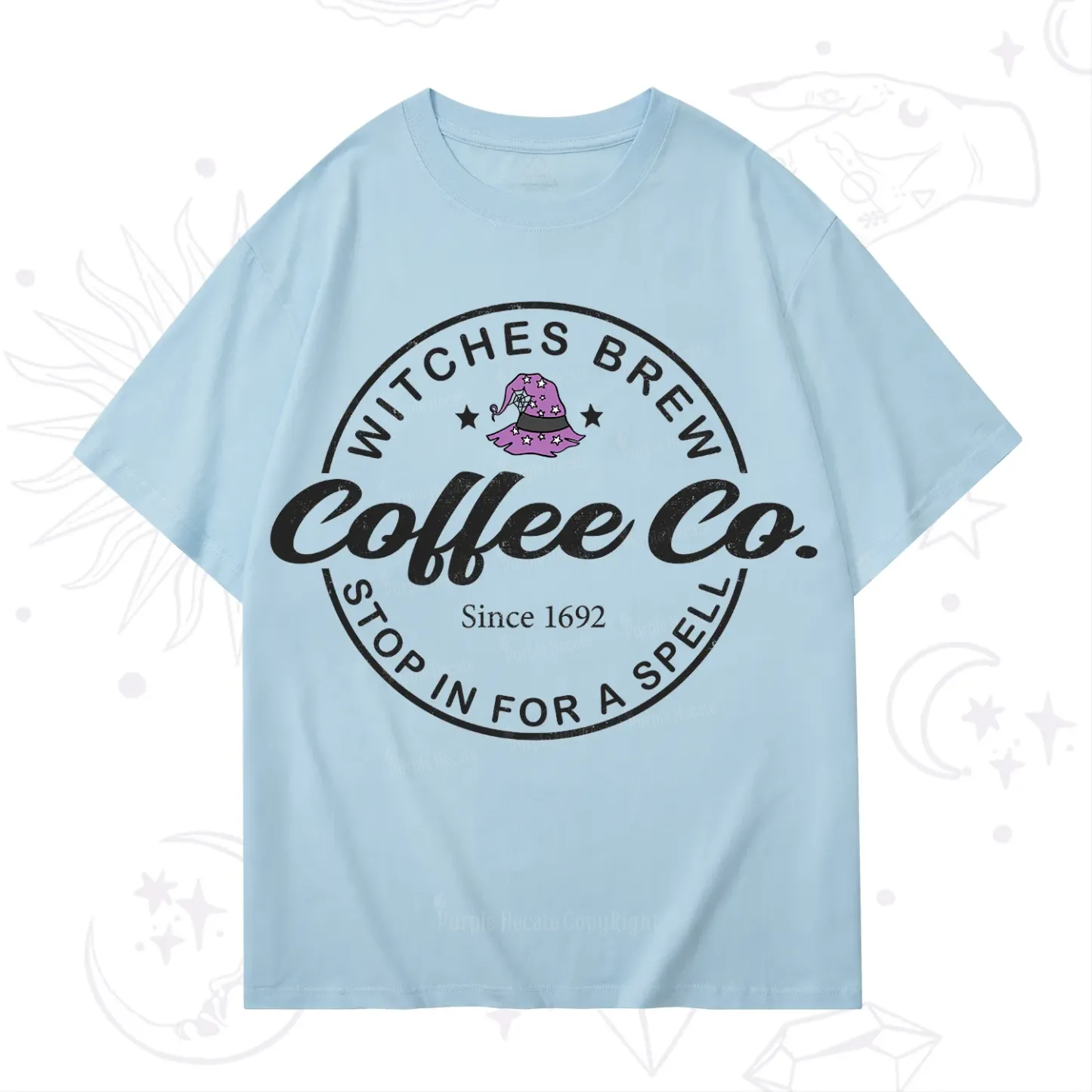 Purplehecate Witches Brew Coffee Co T-Shirt