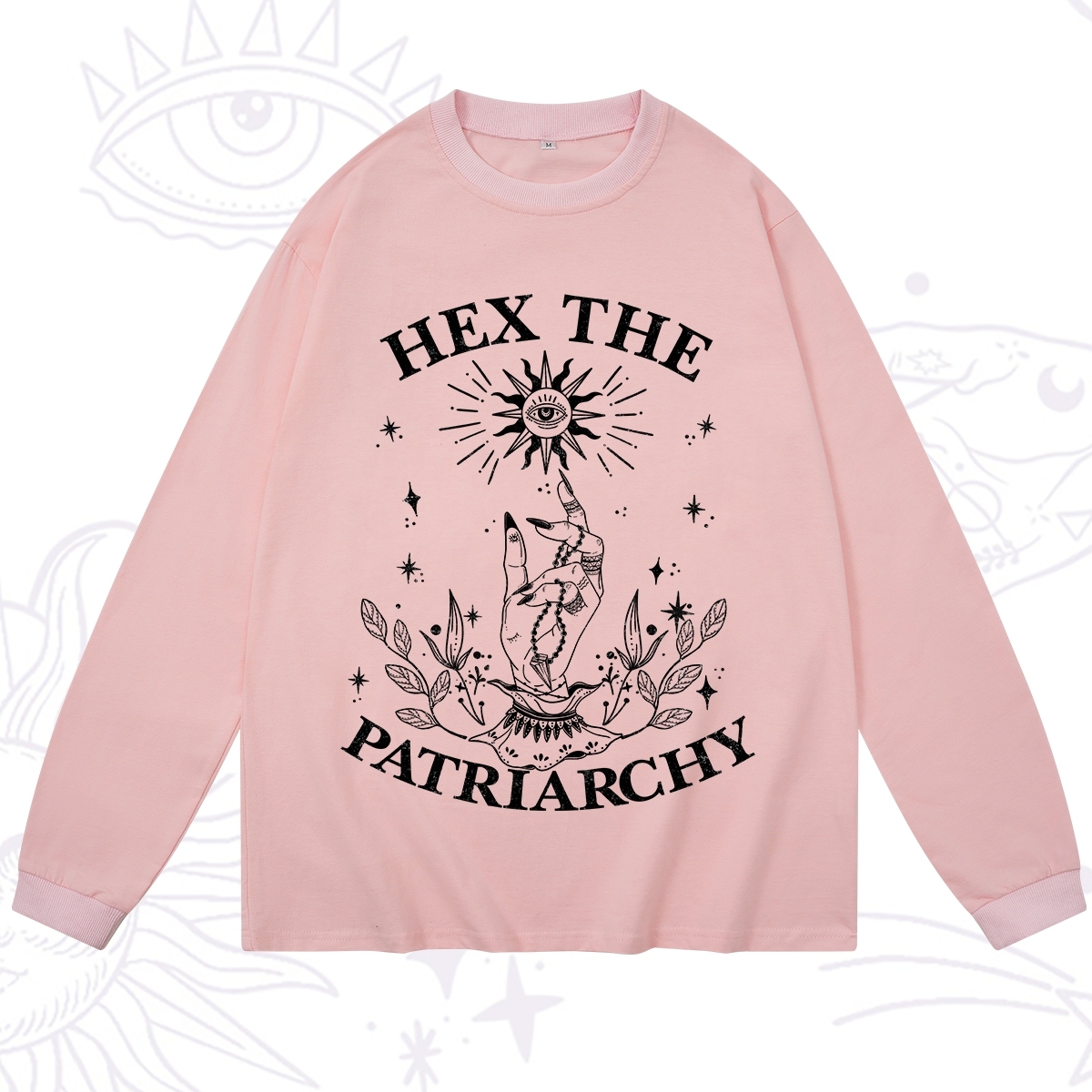 Purplehecate Smash The Patriarchy Long Sleeve T-Shirt
