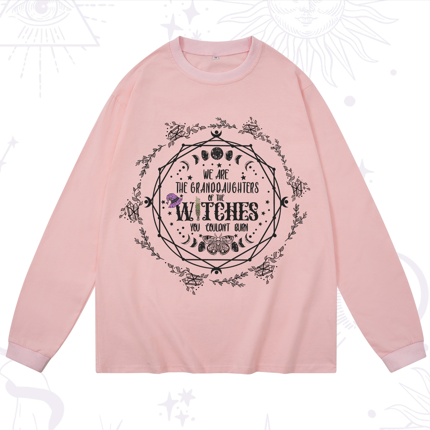 Purplehecate We Are the Granddaughters of the Witches You Could Not Burn Long Sleeve T-Shirt
