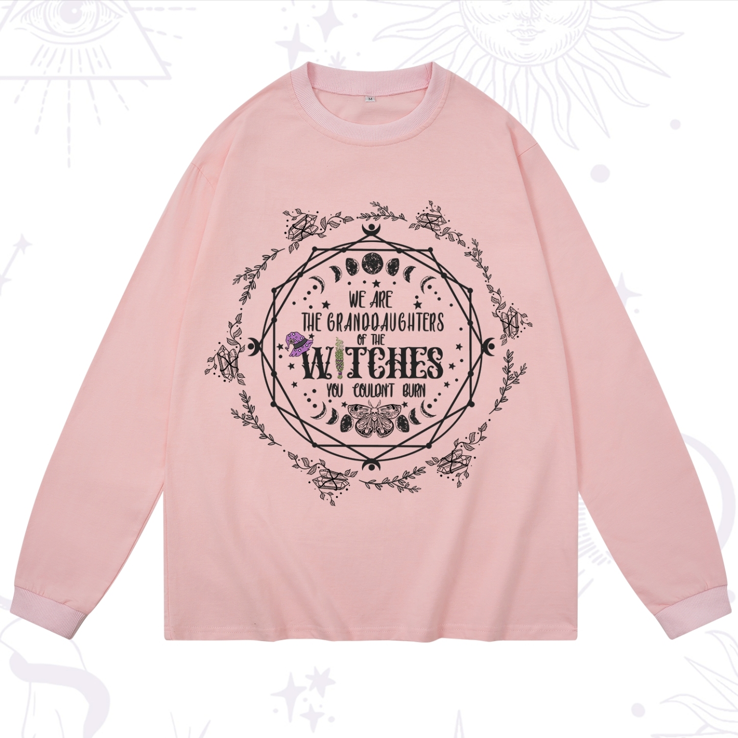 Purplehecate We Are the Granddaughters of the Witches You Could Not Burn Long Sleeve T-Shirt