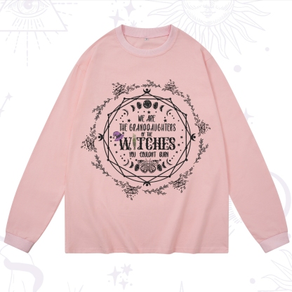 Purplehecate We Are the Granddaughters of the Witches You Could Not Burn Long Sleeve T-Shirt