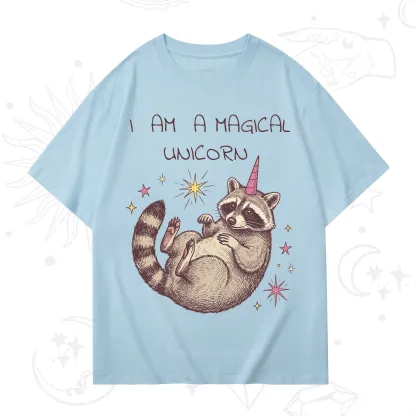 Purplehecate I Am A Magical Unicorn Raccoon T-Shirt