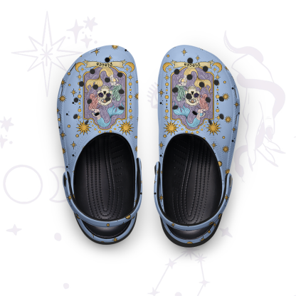 Purplehecate Pisces Zodiac Rubber Clogs
