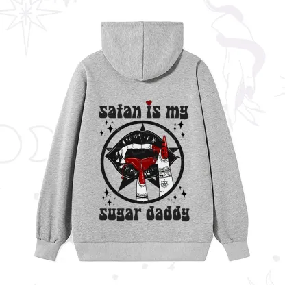 Purplehecate Satan Is My Sugar Daddy Hoodie